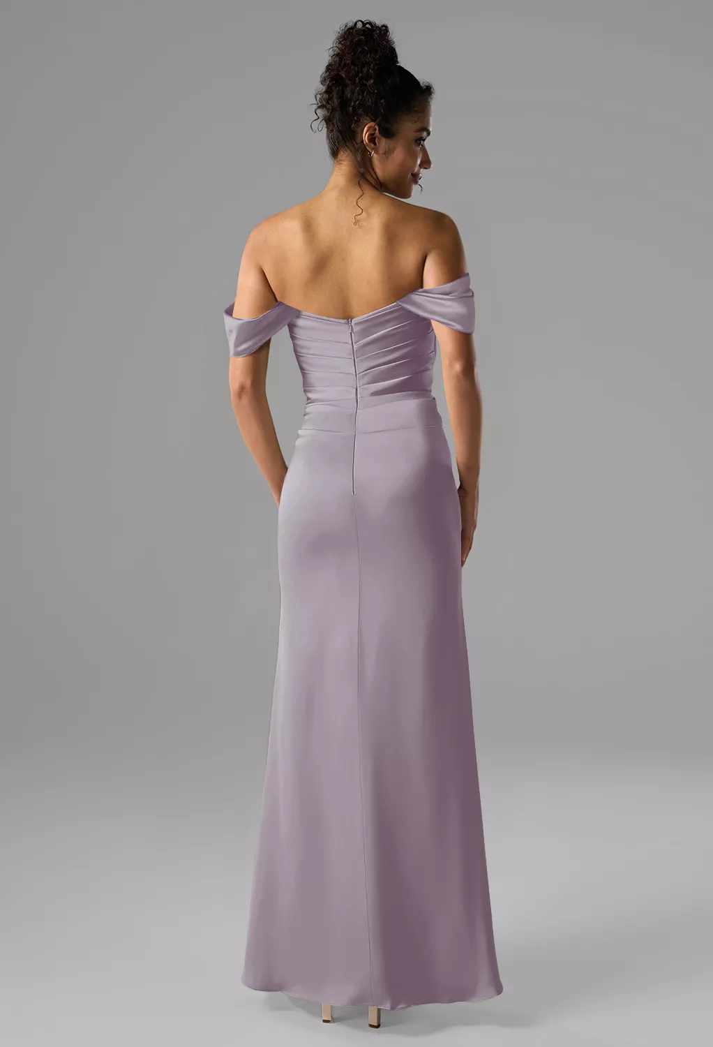 AW Nieve Purple Haze  Long Bridesmaid Dresses